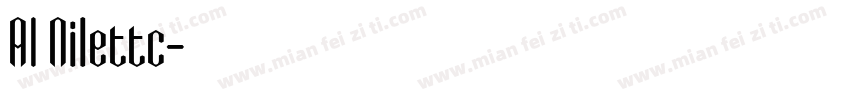 AI Nilettc字体转换